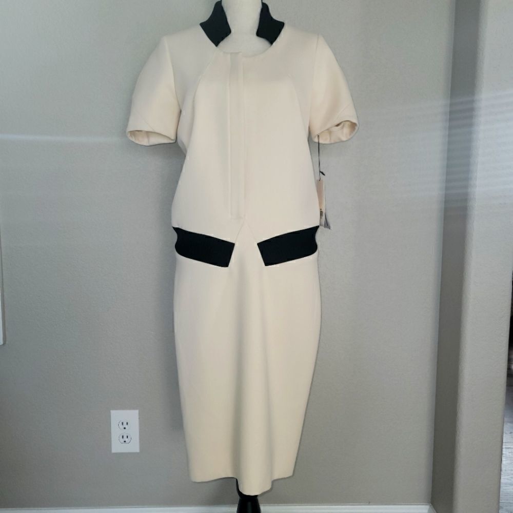 2K Thakoon Wool Midi Runway dress 6 S